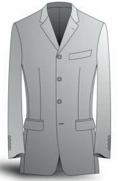 Fine Wool & Cashmere Bespoke Suit - Design 4