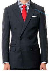 Modern Plaid Bespoke Suit - Design peak