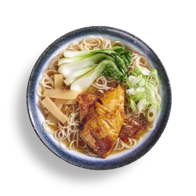 Miso-glazed Cod Ramen